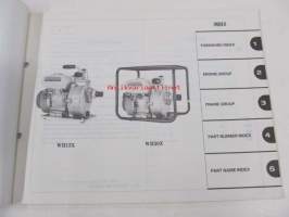 Honda Water pump WH15X, K1, WH20X, K1 Parts catalogue 6 -varaosaluettelo