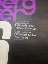 Porsche  europa bergmeister 66 juliste. 10,66
