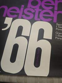 Porsche  europa bergmeister 66 juliste. 10,66