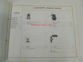 Honda Water pump WA30 Parts list 4 -varaosaluettelo