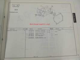 Honda Water pump WA30 Parts list 4 -varaosaluettelo