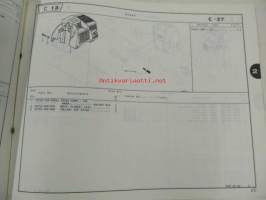 Honda Water pump WX10 Parts catalogue 1 -varaosaluettelo