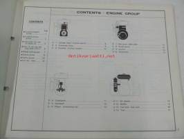 Honda Water pump WA30 Parts list 2 -varaosaluettelo