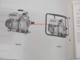 Honda Water pump WH15X, WH15XK1, WH20X, WH20XK1 Parts catalogue 4 -varaosaluettelo