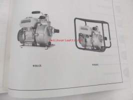 Honda Water pump WH15X, WH15XK1, WH20X, WH20XK1 Parts catalogue 4 -varaosaluettelo