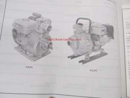 Honda Water pump WA20X, WA30X, WB20X, WB30X, WD20X, WD30X Parts catalogue 6 -varaosaluettelo