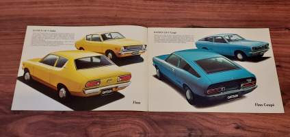 Datsun 120Y Finn -myyntiesite / sales brochure