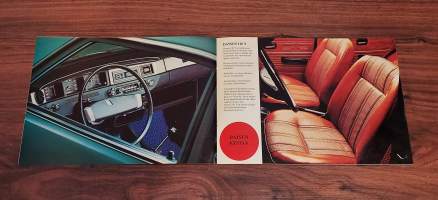 Datsun 120Y Finn -myyntiesite / sales brochure