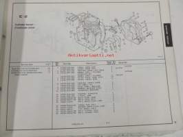 Honda Water pump WA20 Parts list 2 -varaosaluettelo