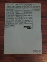 FIAT 127.  Myyntiesite / Sales brochure
