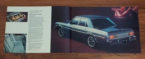Dodge Aspen 1978 -myyntiesite / sales brochure