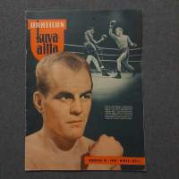 Urheilun Kuva-aitta 1958 / 10. TV tuo kisat kotiin, TV tyhjentää stadionit, Vasemman suoran aika on ohitse, vapaapaini, koripallo, Voimistelumme renkaat huojuvat,