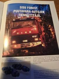 Sisu forest puutavara auton myyntiesite.