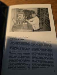 oy suomen autoteollisuus ab 1965 vihko.