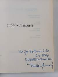 Juopunut ramppi : Lahja teatterin ystäville (signeerattu, tekijän omiste)