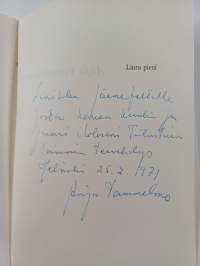 Lintu pieni : Runoja (signeerattu, tekijän omiste)