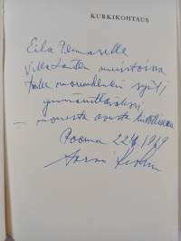 Kurkikohtaus - runoja (signeerattu, tekijän omiste)