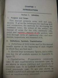 Drill and ceremonies. FM 22-5 army field manual