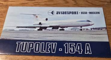 Tupolev - 154 A lentokone myyntiesite