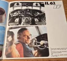 if interflug  IL 62, TUI 134 ja IL 18 lentokone myyntiesite