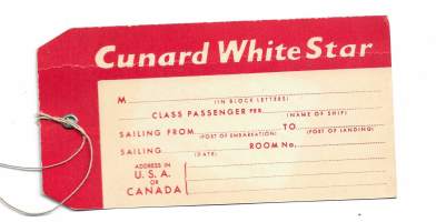 Cunard-White Star  -1934–1949.