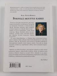 Syksyllä muuttui kaikki : kolme naista - kolme sukupolvea (signeerattu, tekijän omiste)