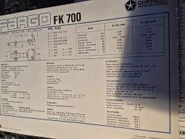 fargo FK 700  myyntiesite
