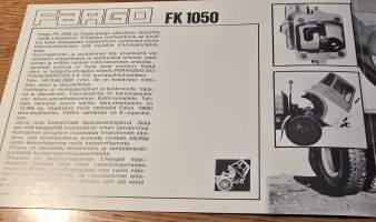 fargo FK 1050  myyntiesite