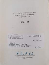 Viheriä poika - Prologi - 4 näytöstä - epilogi (numeroitu)