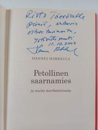 Petollinen saarnamies ja muita murhatarinoita (signeerattu, tekijän omiste)