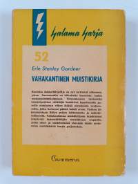 Vahakantinen muistikirja : salapoliisiromaani