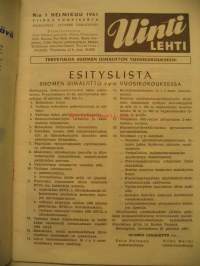 Uintilehti 1961 nr 1