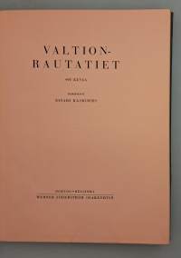 Valtionrautatiet.   ( rautatiet, raideliikenne, veturit, kuvateokset )