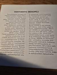 vespa pk 80s,  px 125 e ja px 200 e myyntiesite 1983
