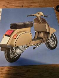 vespa pk 80s,  px 125 e ja px 200 e myyntiesite 1983
