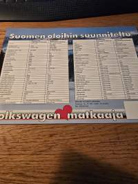 volkawagen matkaaja matkailuauto myyntiesite