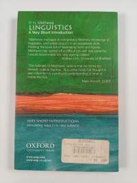 Linguistics : a very short introduction