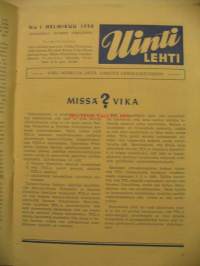 Uintilehti 1958 nr 1