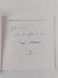 Maalauksia ja runoja (signeerattu, tekijän omiste)