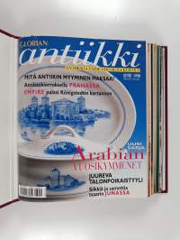 Glorian antiikki vuosikerrat 1998-1999 (8 lehteä kansiossa)