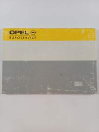 Opel Kadett Ohjekirja : Käyttö, turvallisuus, huolto