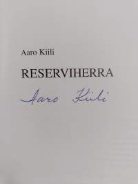 Reserviherra (signeerattu)