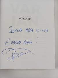 Varianssi : lataa itsesi täyteen energiaa (signeerattu)