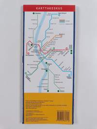 Budapest kartta + opas 1:15 000