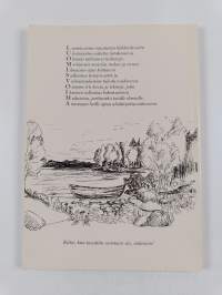 Runoratsuni laukkaa (signeerattu)