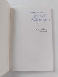 Kieltäydyin sodasta (signeerattu, tekijän omiste)