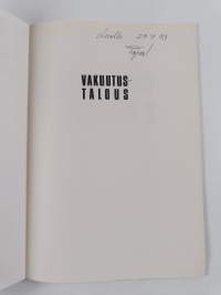Vakuutustalous (signeerattu, tekijän omiste)