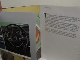 Mercedes-Bentz 250-280-280 E -esite
