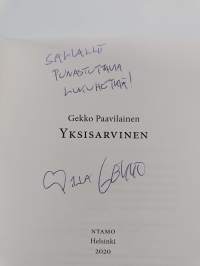 Yksisarvinen (signeerattu, tekijän omiste)
