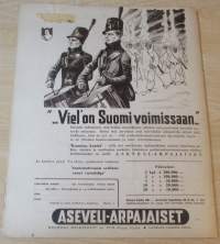Maanpuolustusnuoriso N:o 3 1941 Toverikuntanumero